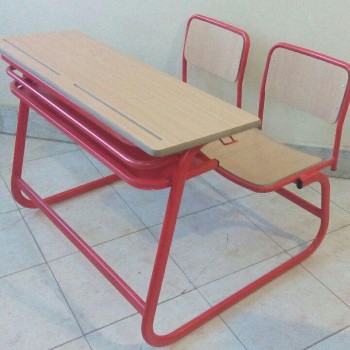 نیمکت دانش آموزی دو نفره مجزا نوردی