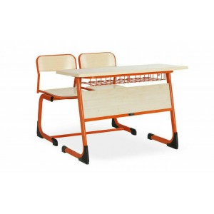 نیمکت دانش آموزی دو نفره مجزا نوردی