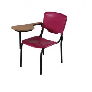 صندلی دانشجویی فایبرگلس پایه فلزی