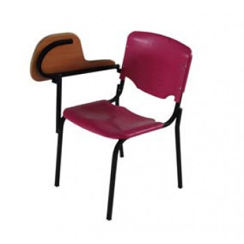 صندلی دانشجویی فایبرگلس پایه فلزی