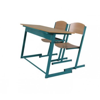 نیمکت دانش آموزی دو نفره مجزا مقطع متوسطه