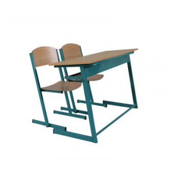 نیمکت دانش آموزی دو نفره مجزا مقطع متوسطه