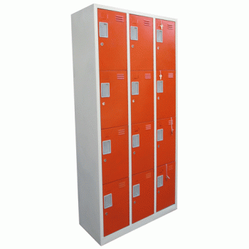 کمد فلزی 12 درب جالباسی  80