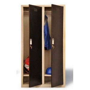 کمد 2 درب شهربانی فلزی ورق 0.5