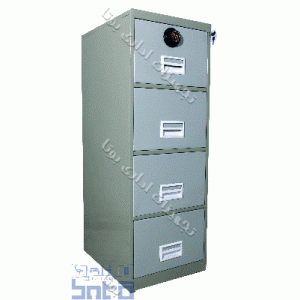 فایل 4 کشو ریل دوبل قفل رمزدار