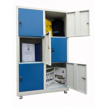 کمد فلزی 6 درب دانش آموزی 