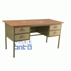 میز تحریر فلزی 4 کشو