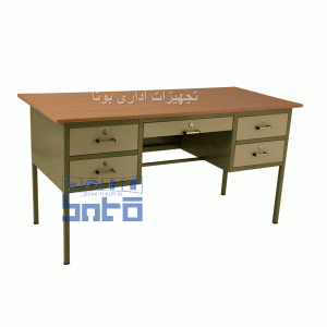 میز تحریر فلزی 5 کشو