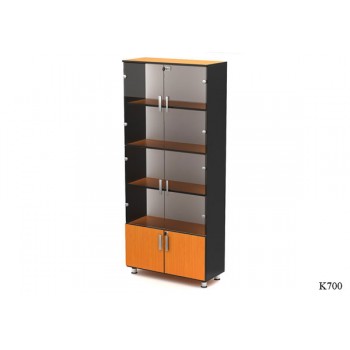 کتابخانه چهارشیشه MDF